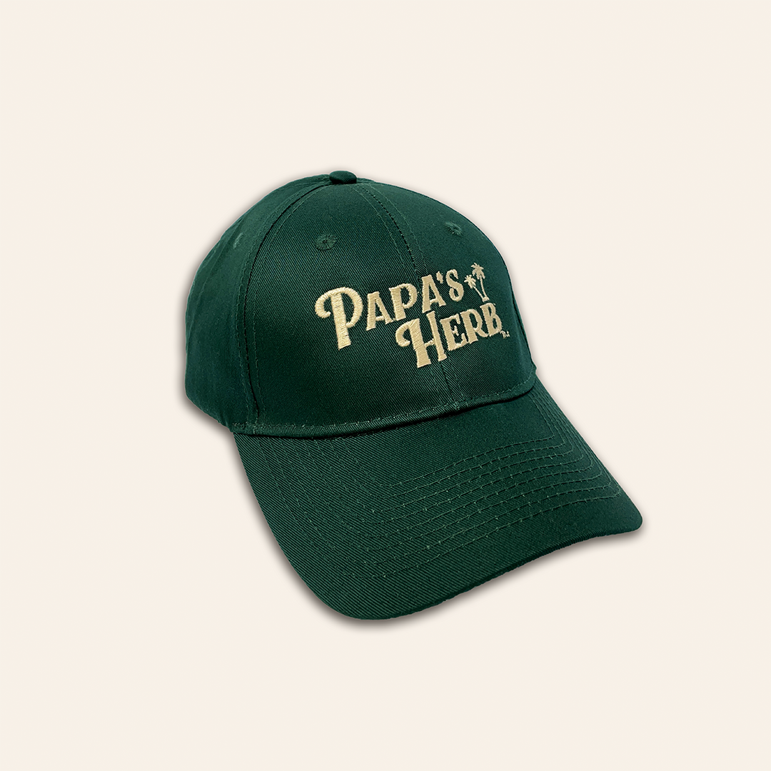 Papa's Green Cap - (Dad Hat)
